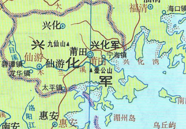 莆田在哪个省份哪个市