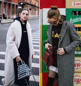 卫衣外面搭配什么外套好看 连帽卫衣和外套的穿搭示范