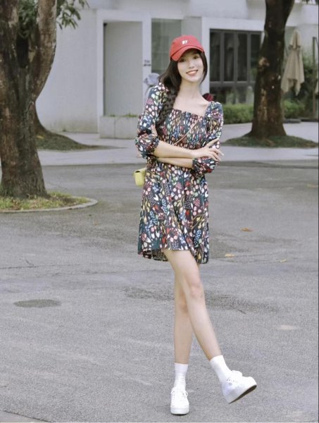 碎花长裙搭配什么鞋子好看