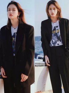 黑西装外套搭配什么内搭好 黑色西装内搭什么颜色好看