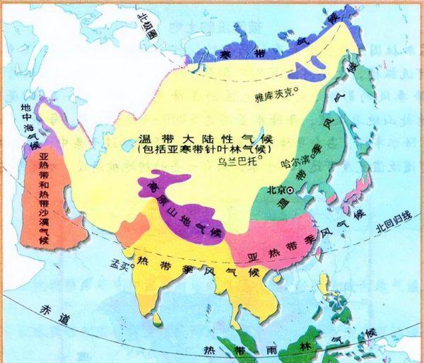 中国季风气候特征显著表现在哪里