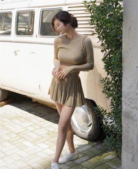 胸大上身胖的穿衣搭配