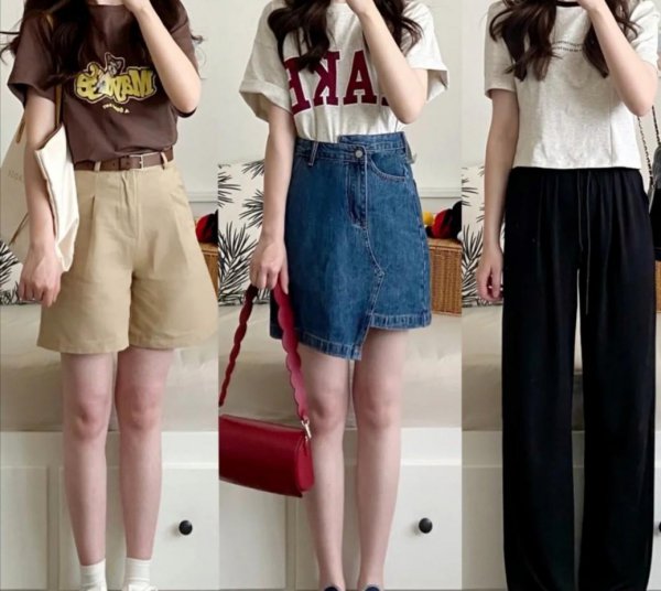 宽松t恤搭配什么裤子好看