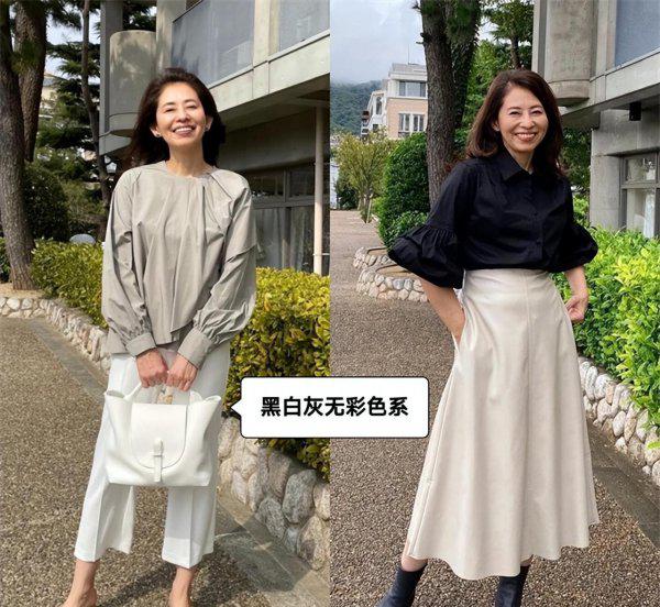 50岁女人穿什么颜色显年轻