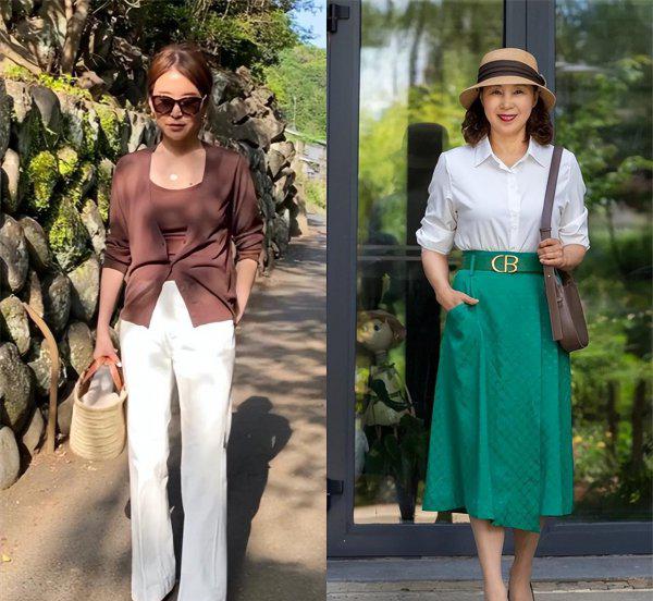 50岁女人穿什么颜色显年轻