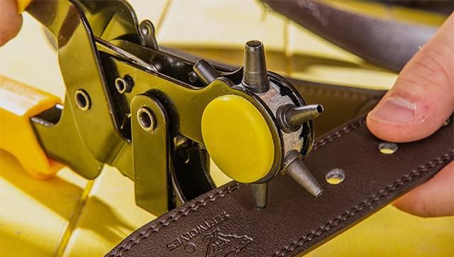 皮带打孔器怎么用