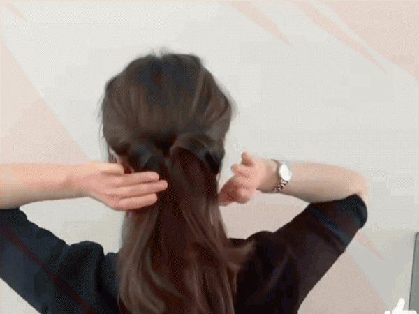 50岁女人盘头的简单手法