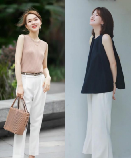 白色裤子怎么搭配鞋子