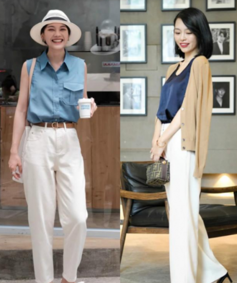 白色裤子怎么搭配鞋子