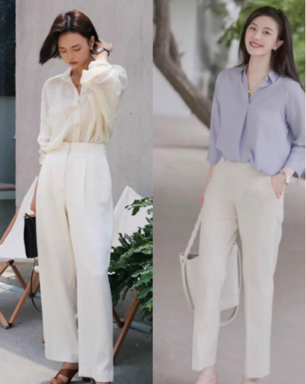 白色裤子怎么搭配鞋子