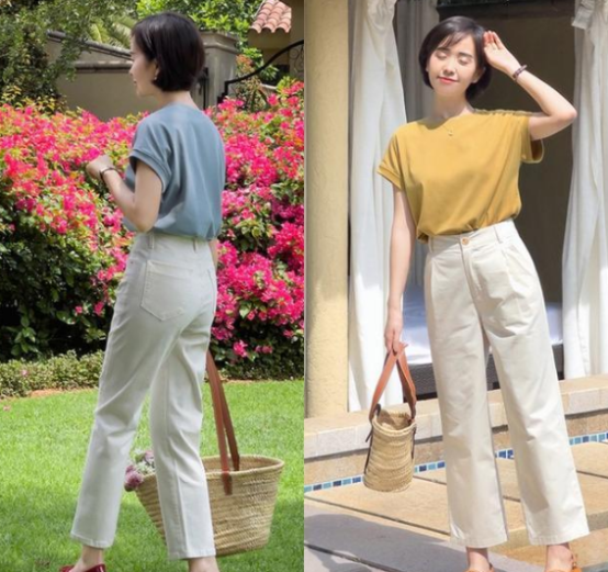 白色裤子怎么搭配鞋子