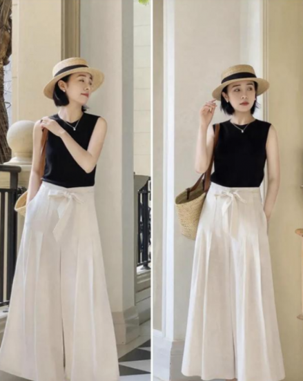 白色裤子怎么搭配鞋子