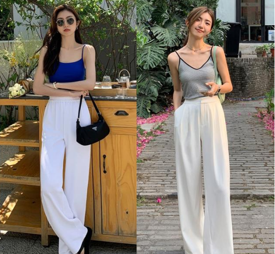 白色裤子怎么搭配鞋子