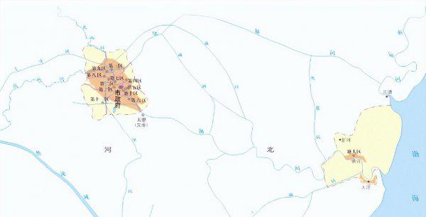 天津有哪几个区组成