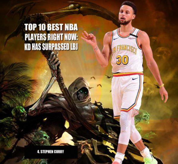 现役nba巨星排名前十