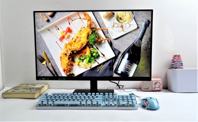 27寸屏和24寸图片对比如何 两种尺寸屏幕实物对比