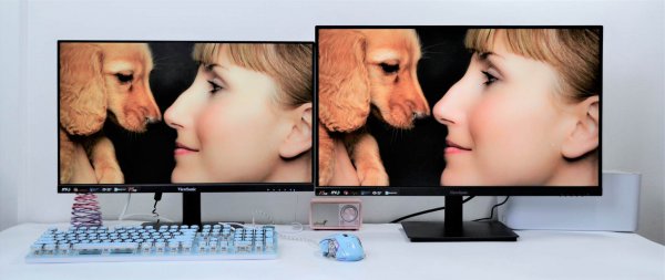 27寸屏和24寸图片对比如何