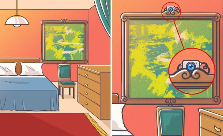 怎么看酒店房间有没有摄像头