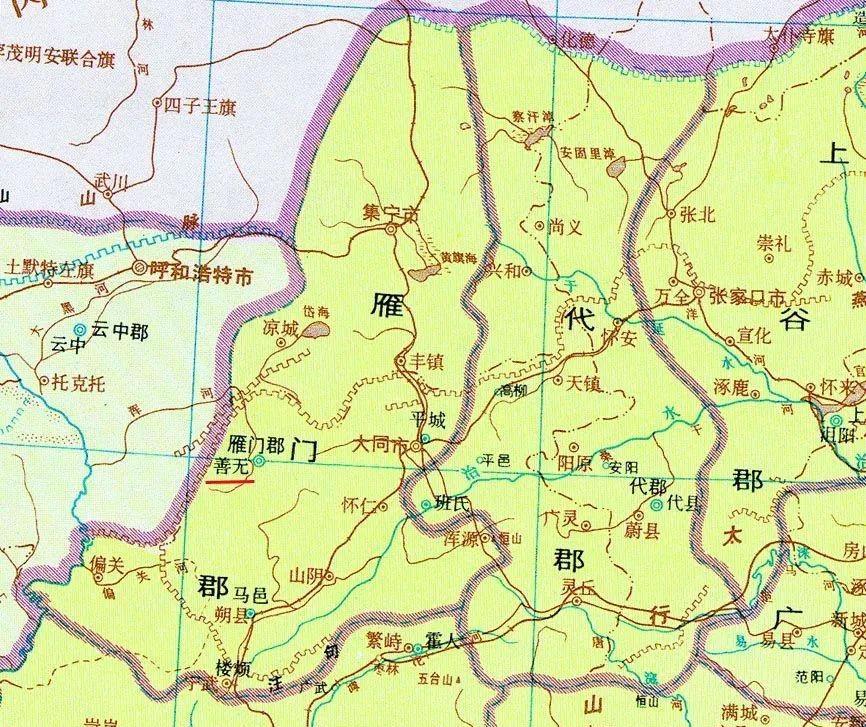 雁门关是在哪里