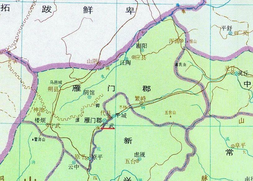 雁门关是在哪里