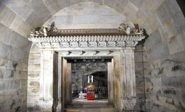 慈禧墓真实图片