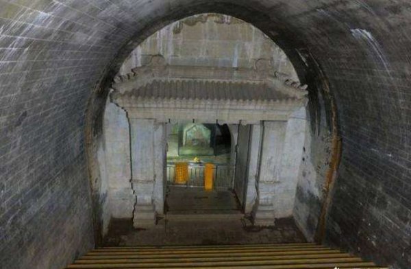 慈禧墓真实图片