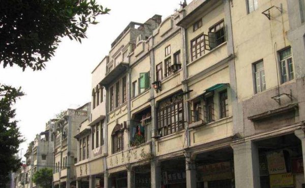 骑楼式建筑特点