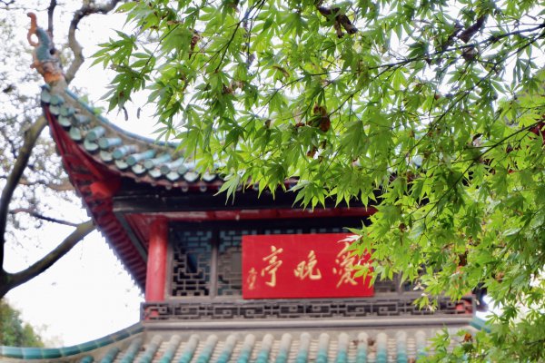 岳麓山的亭子叫什么