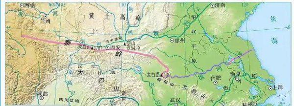 中国南北方的划分以什么为界