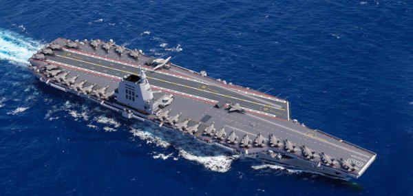 世界上最大的航母有多长多宽多高