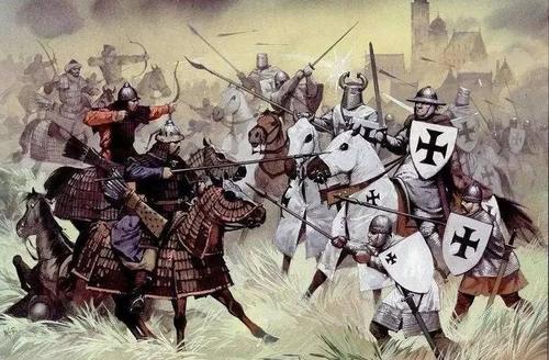 当时蒙古打到欧洲哪里