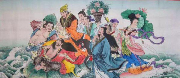 八仙过海是民间故事吗