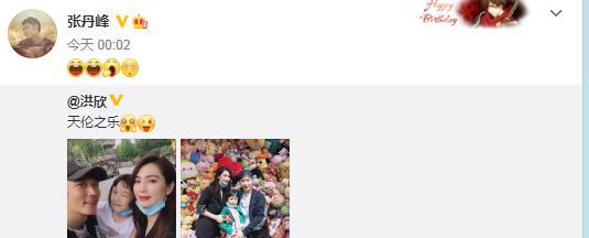 张丹峰洪欣婚变是真的吗