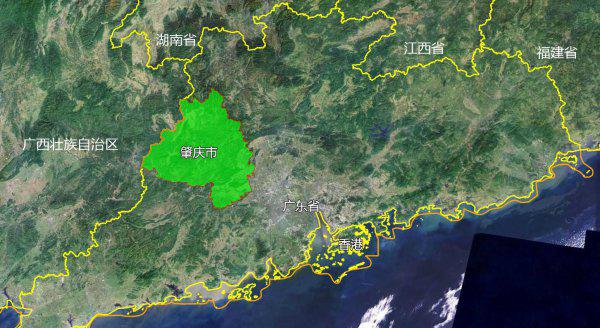 肇庆市有几个区几个县