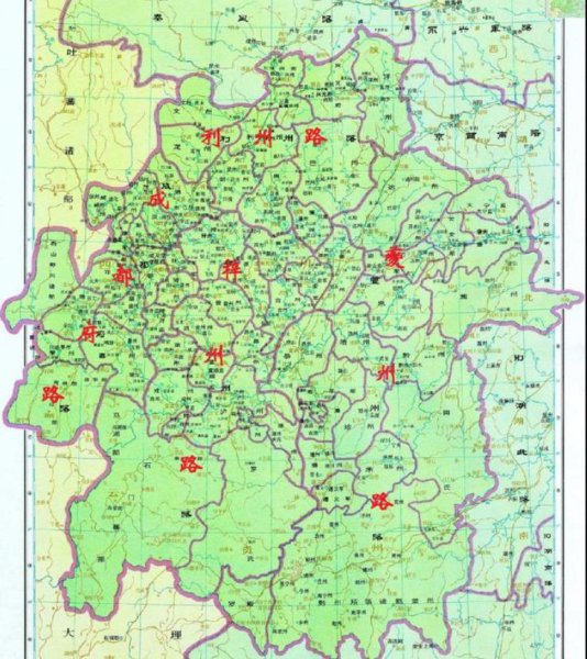 四川和重庆是一个地方吗