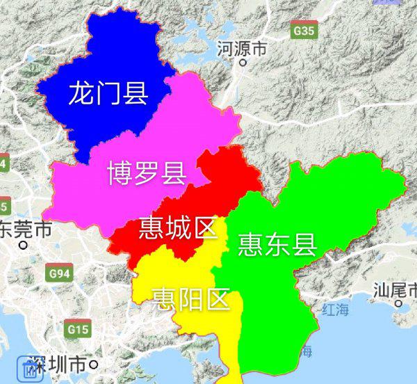 惠州市中心是哪个区
