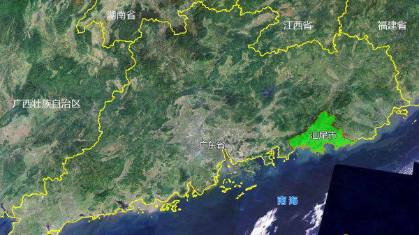 汕尾市有几个区几个县