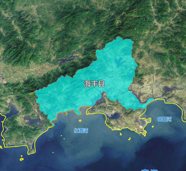 汕尾市有几个区几个县