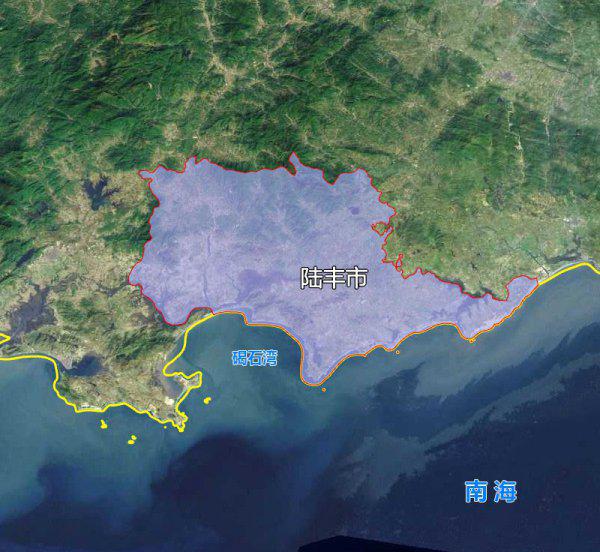 汕尾市有几个区几个县