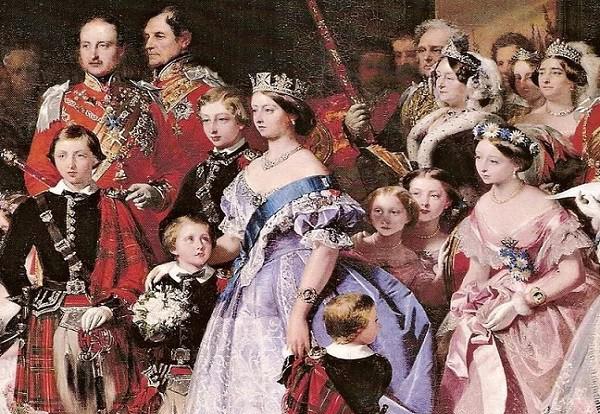 欧洲皇室亲戚关系图