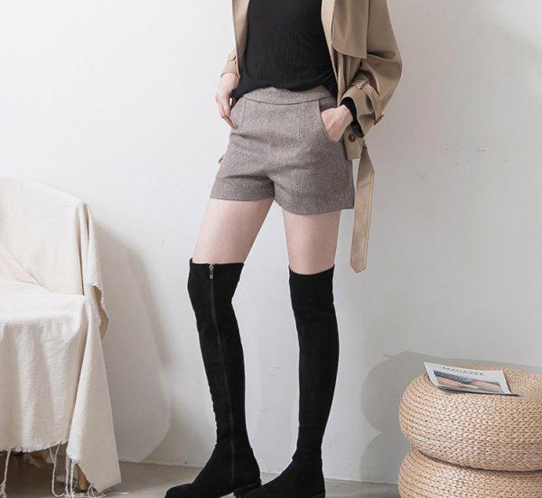 过膝长靴掉筒有什么办法