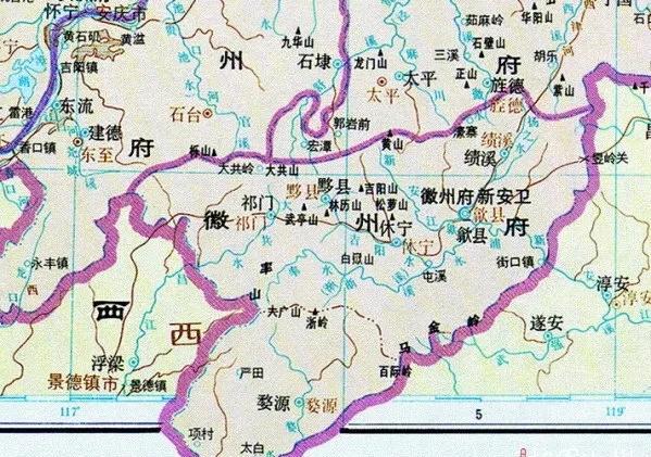 古徽州属于现在的哪个省市