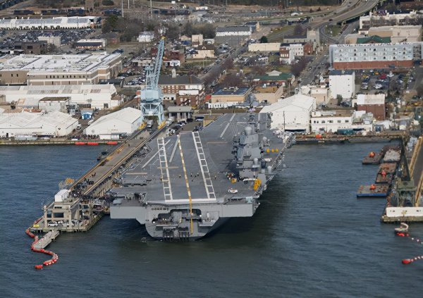 世界最大的航母有多大