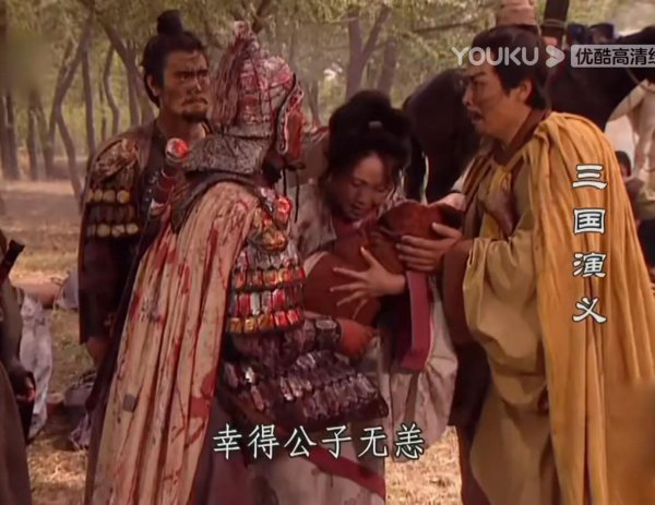 刘备摔孩子的故事简介