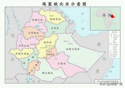 埃塞俄比亚在哪个洲 非洲埃塞俄比亚面积、人口及经济情况