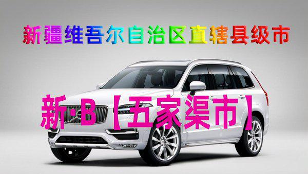 新疆各地车牌字母识别