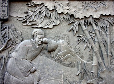 百孝先为善下句是什么 后面的论心不论迹什么意思