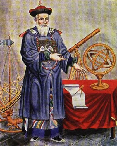 清代宫廷画师郎世宁的作品