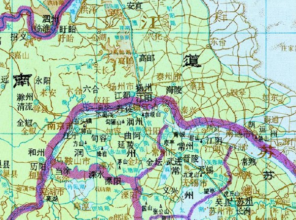 古代扬州是现在的哪里