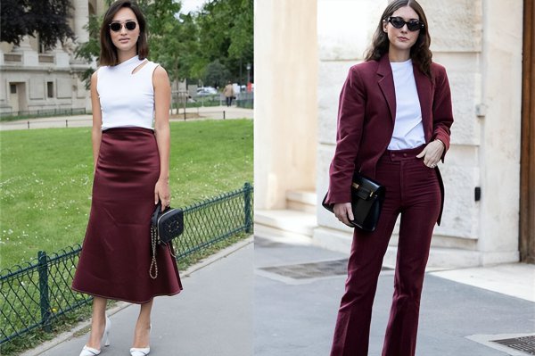 酒红色搭配什么颜色效果最佳